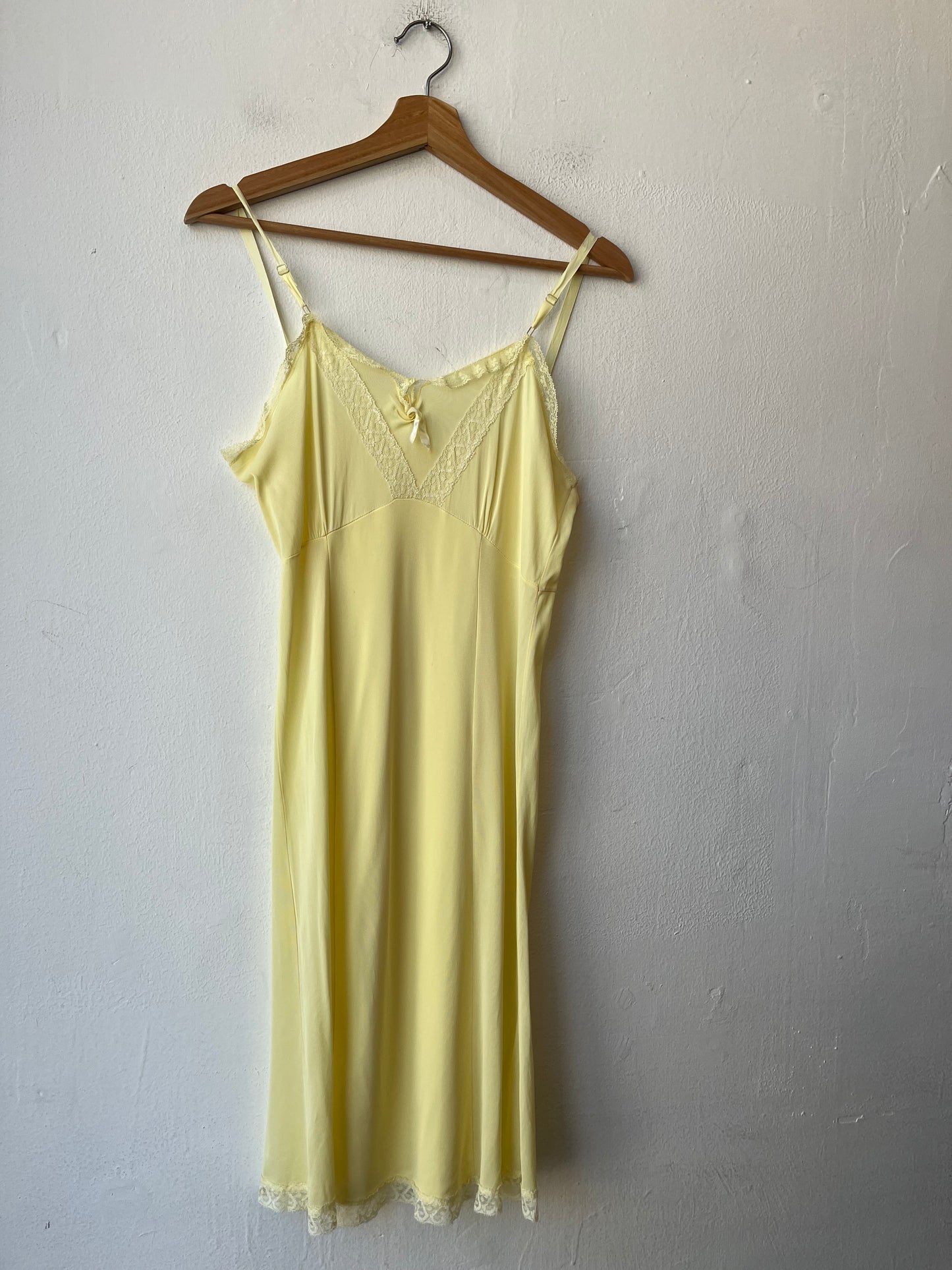 90's Yellow Night Dress
