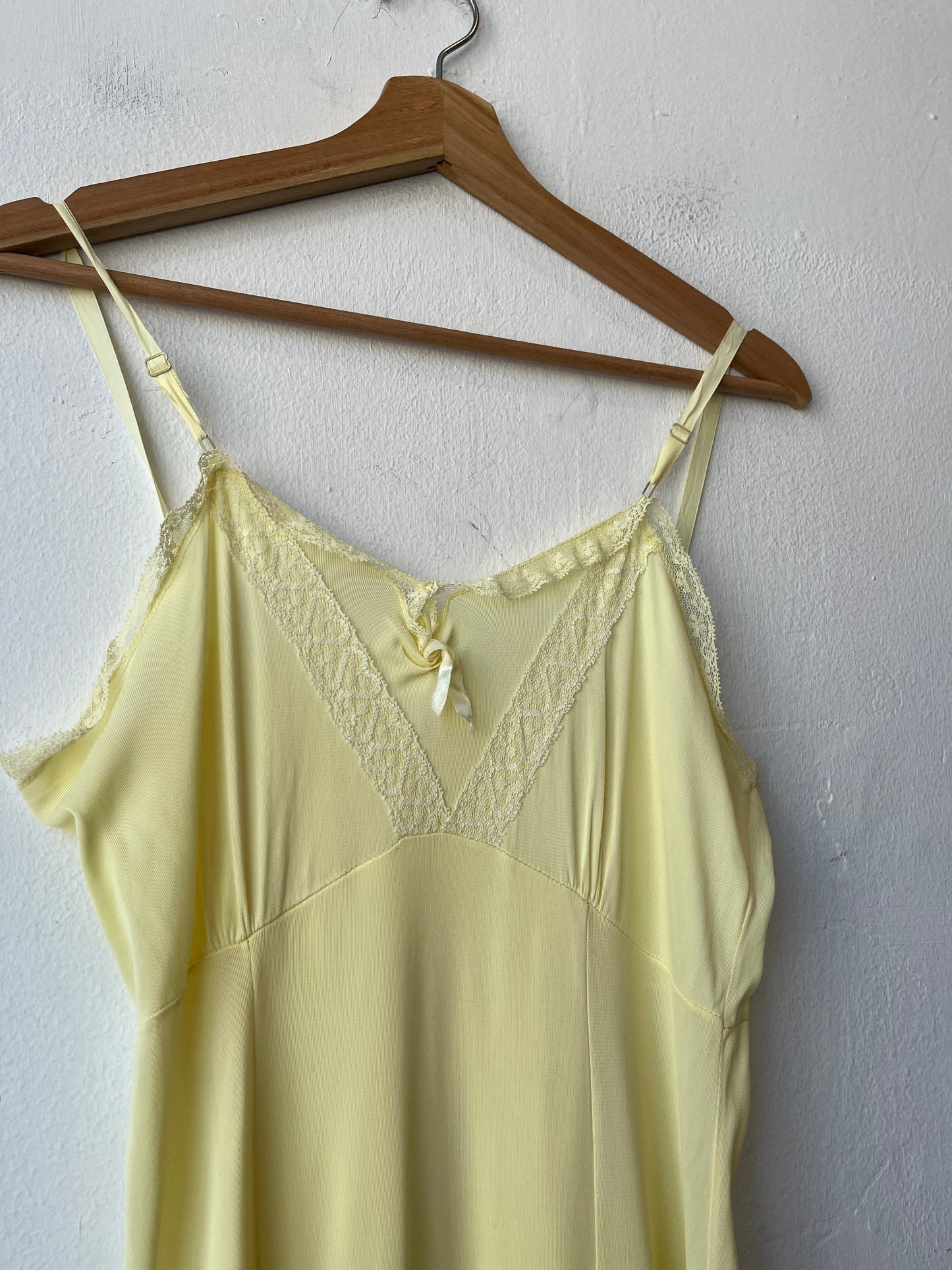 90's Yellow Night Dress