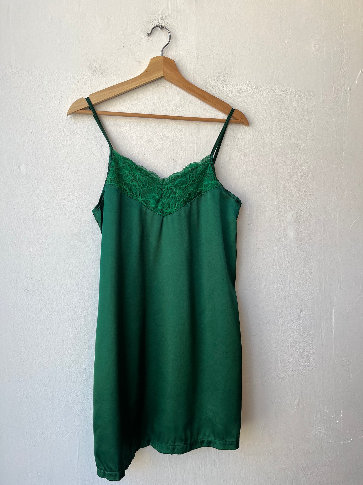Y2K Green Slip Dress