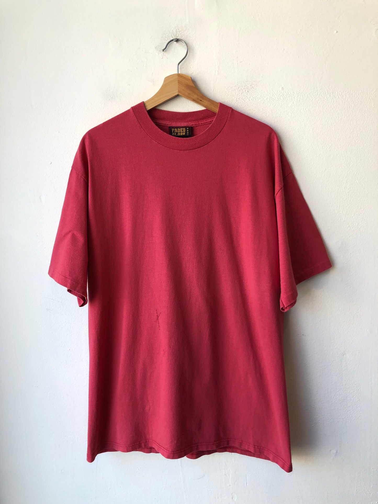 90's Red Cotton T-Shirt
