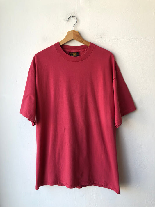 90's Red Cotton T-Shirt