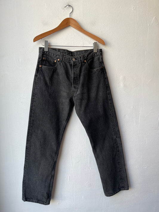 90's Levi's Black 501 32"