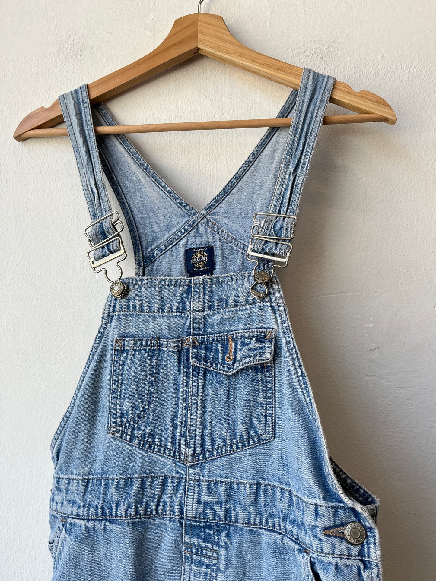 Y2K GAP Shorts Overalls