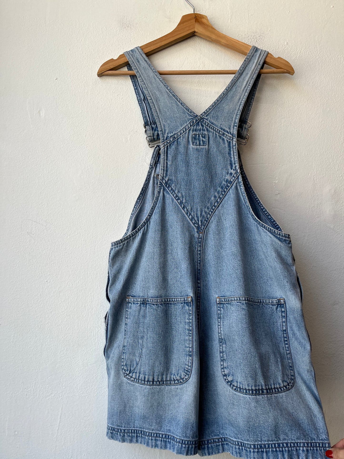 Y2K GAP Shorts Overalls