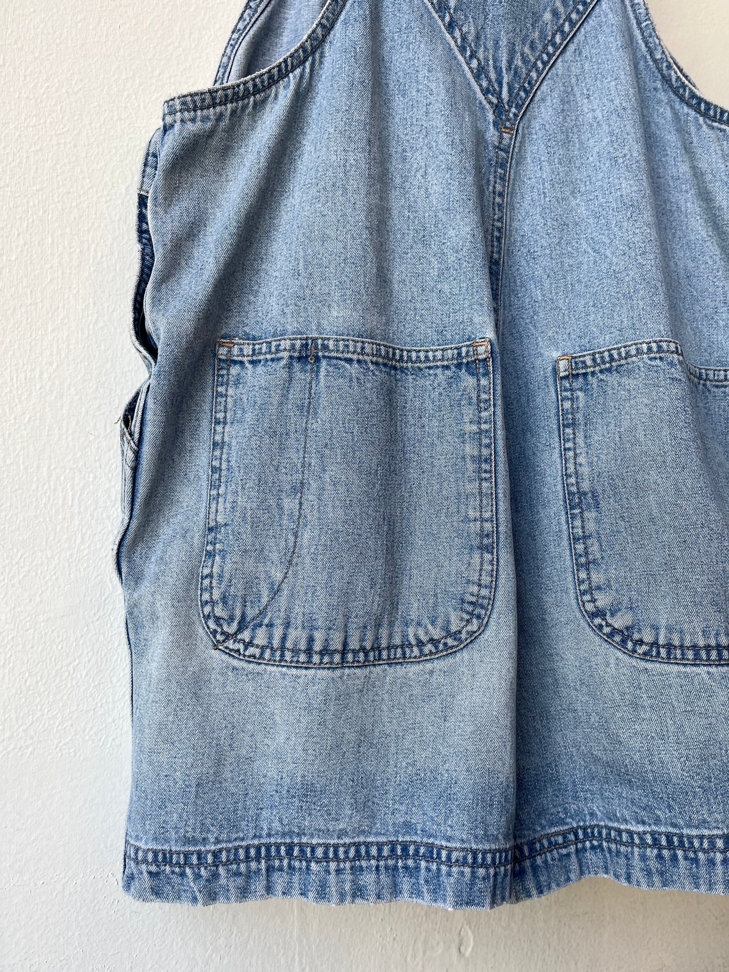 Y2K GAP Shorts Overalls