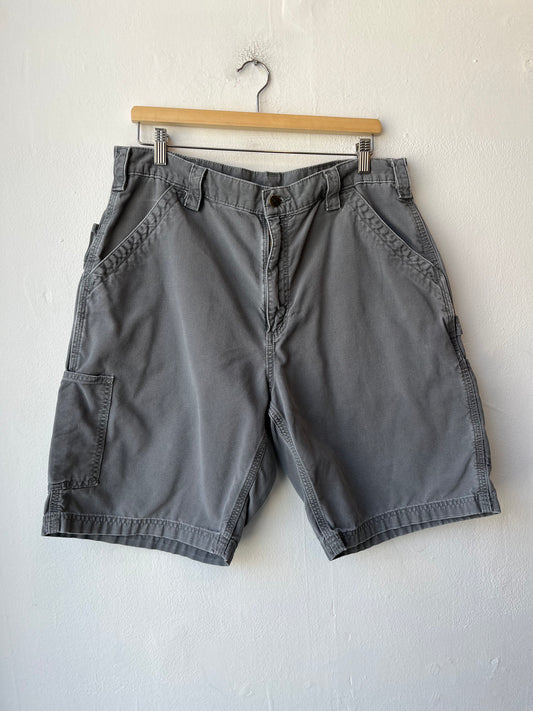 Y2K Gray Carhartt Carpenter Shorts 34"