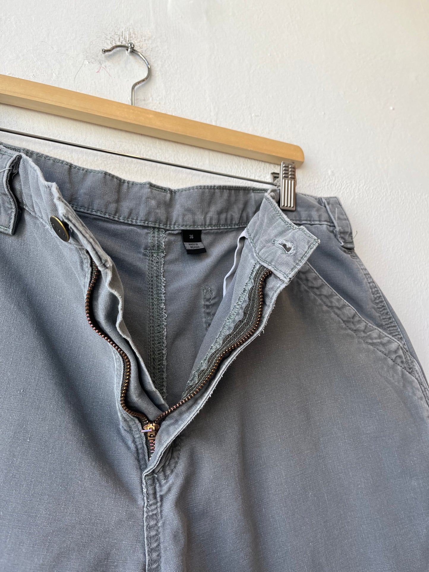 Y2K Gray Carhartt Carpenter Shorts 34"