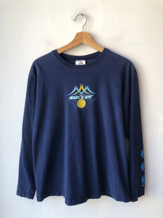 Y2K Adidas Soccer T-Shirt