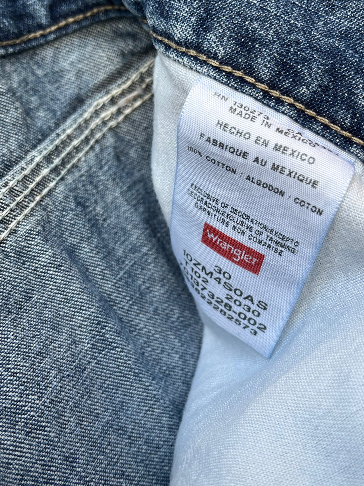 Y2K Wrangler Denim Shorts 29"