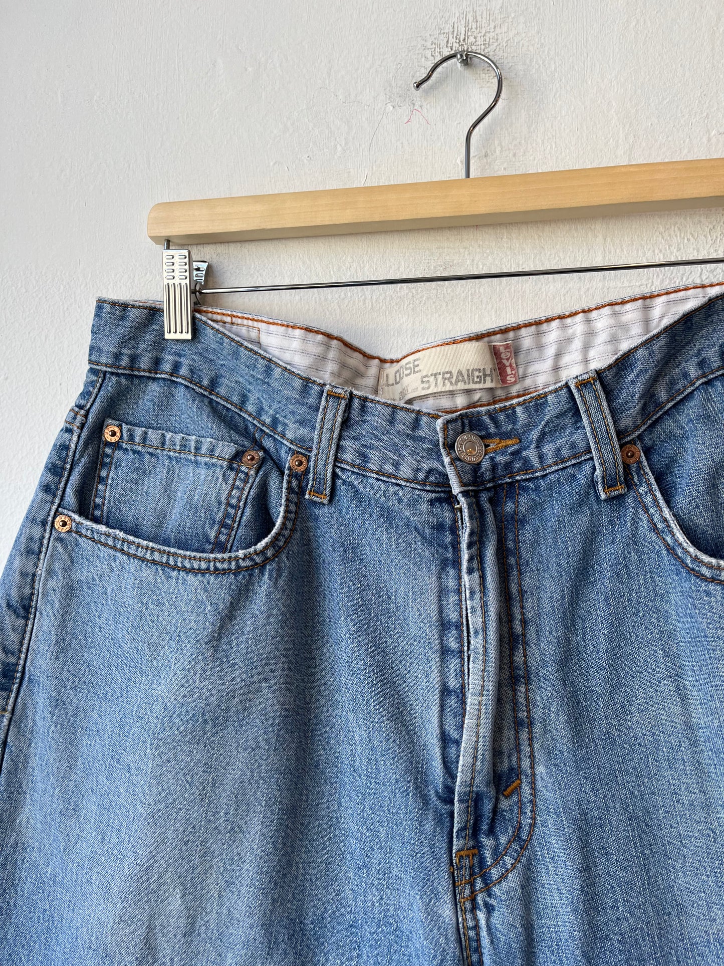 Y2K Levi's 569 Baggy Denim Shorts 34"