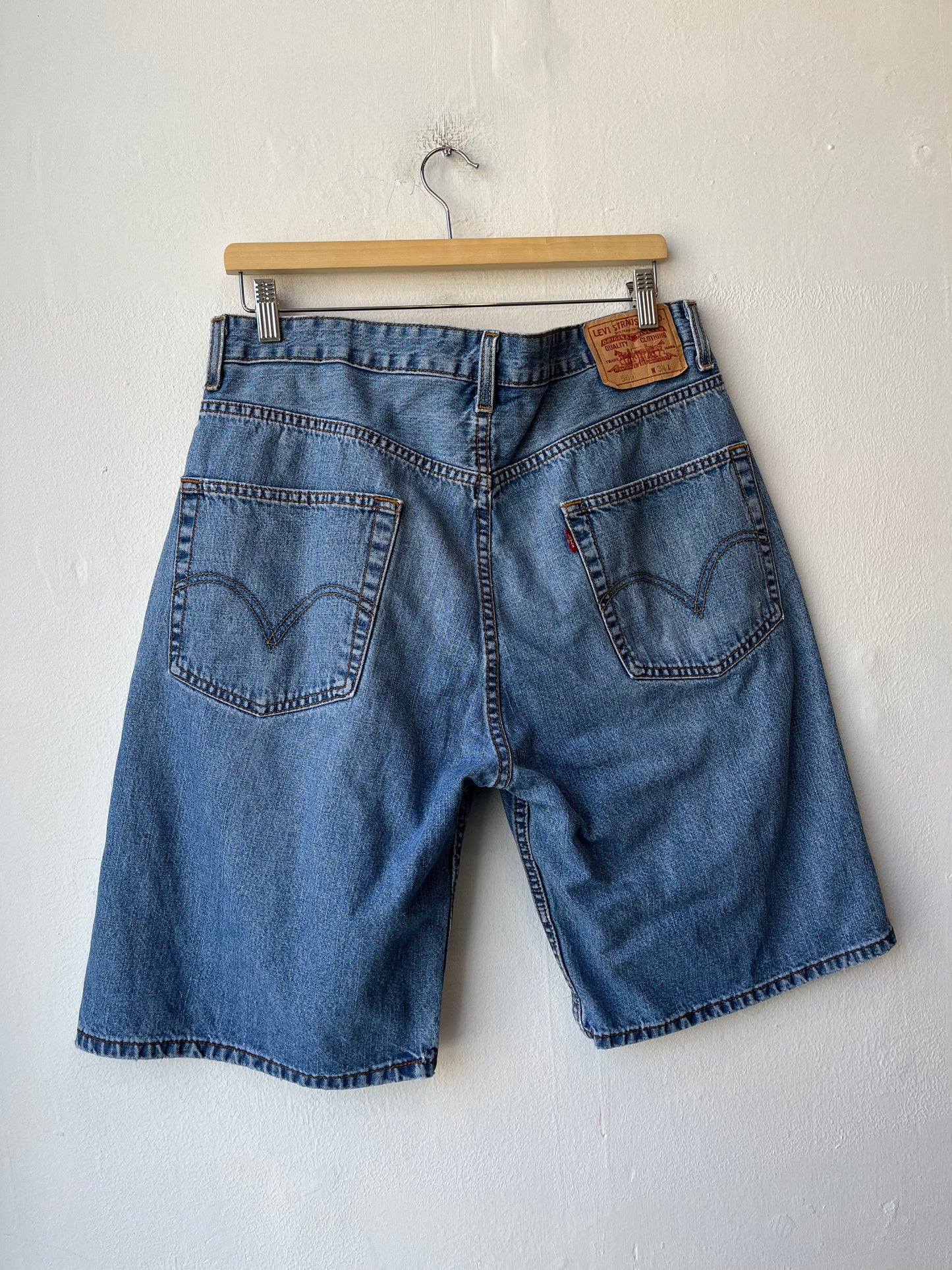 Y2K Levi's 569 Baggy Denim Shorts 34"