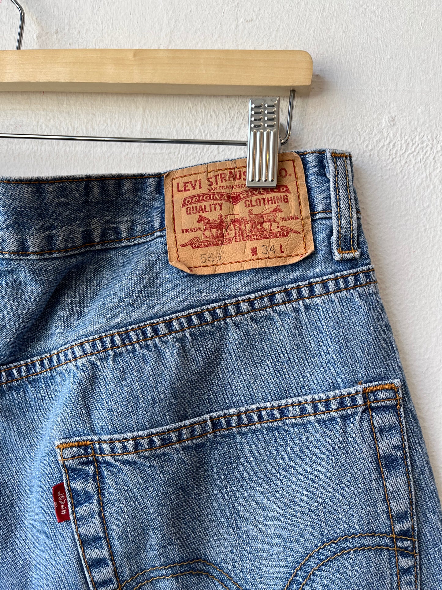 Y2K Levi's 569 Baggy Denim Shorts 34"