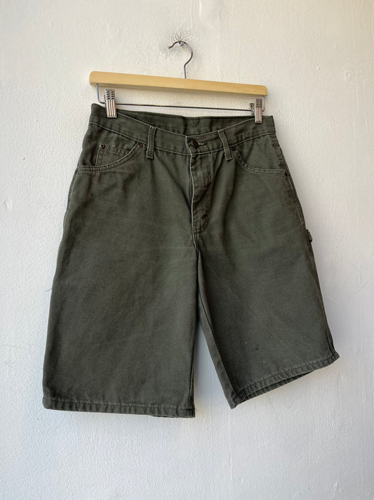 Y2K Green Dickies Shorts 29"