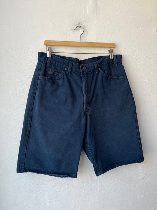 90's Levi's Orange Tab Blue Shorts 36"