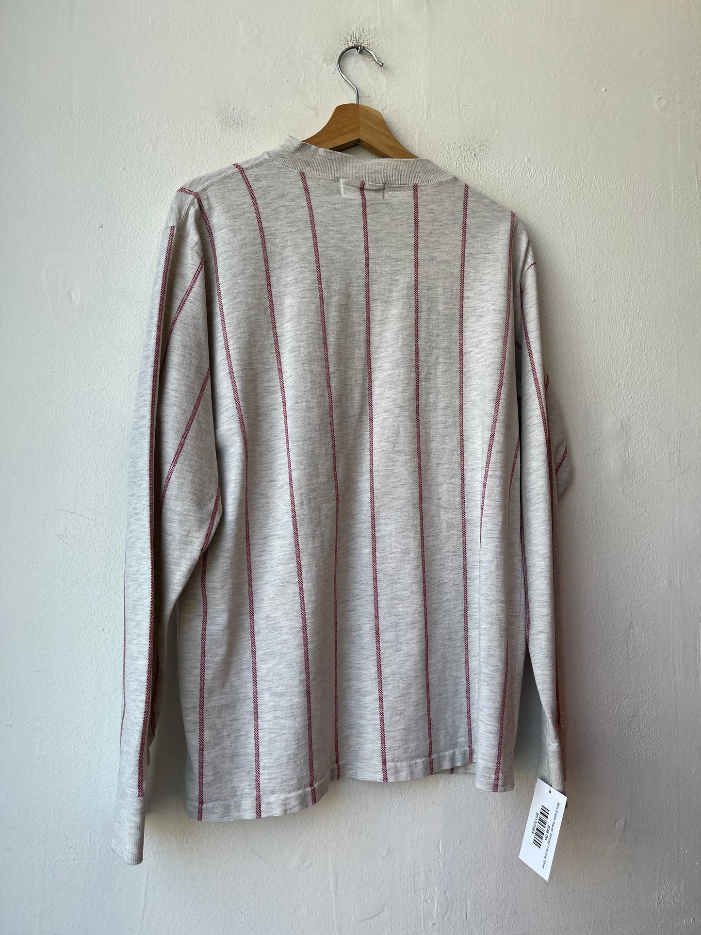 90's Eddie Bauer Striped Henley Shirt