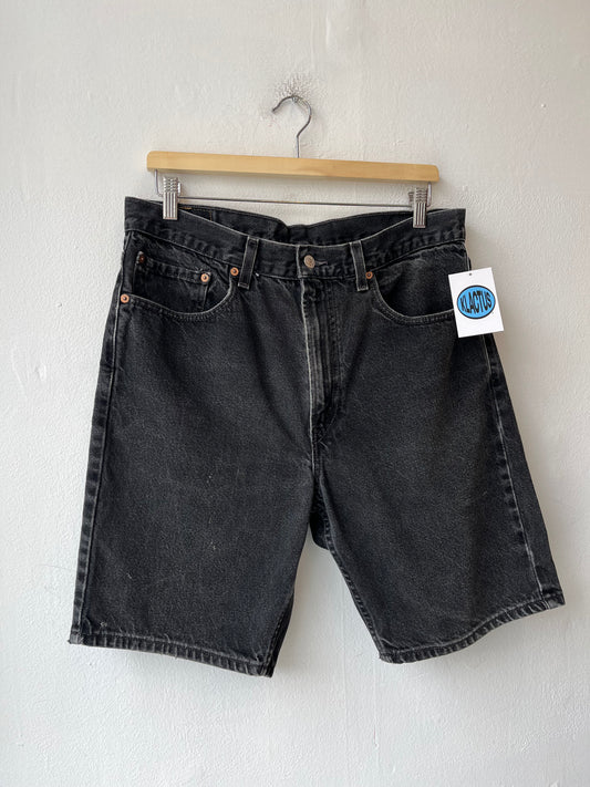 Y2K Levi's Black 505 Shorts 33"