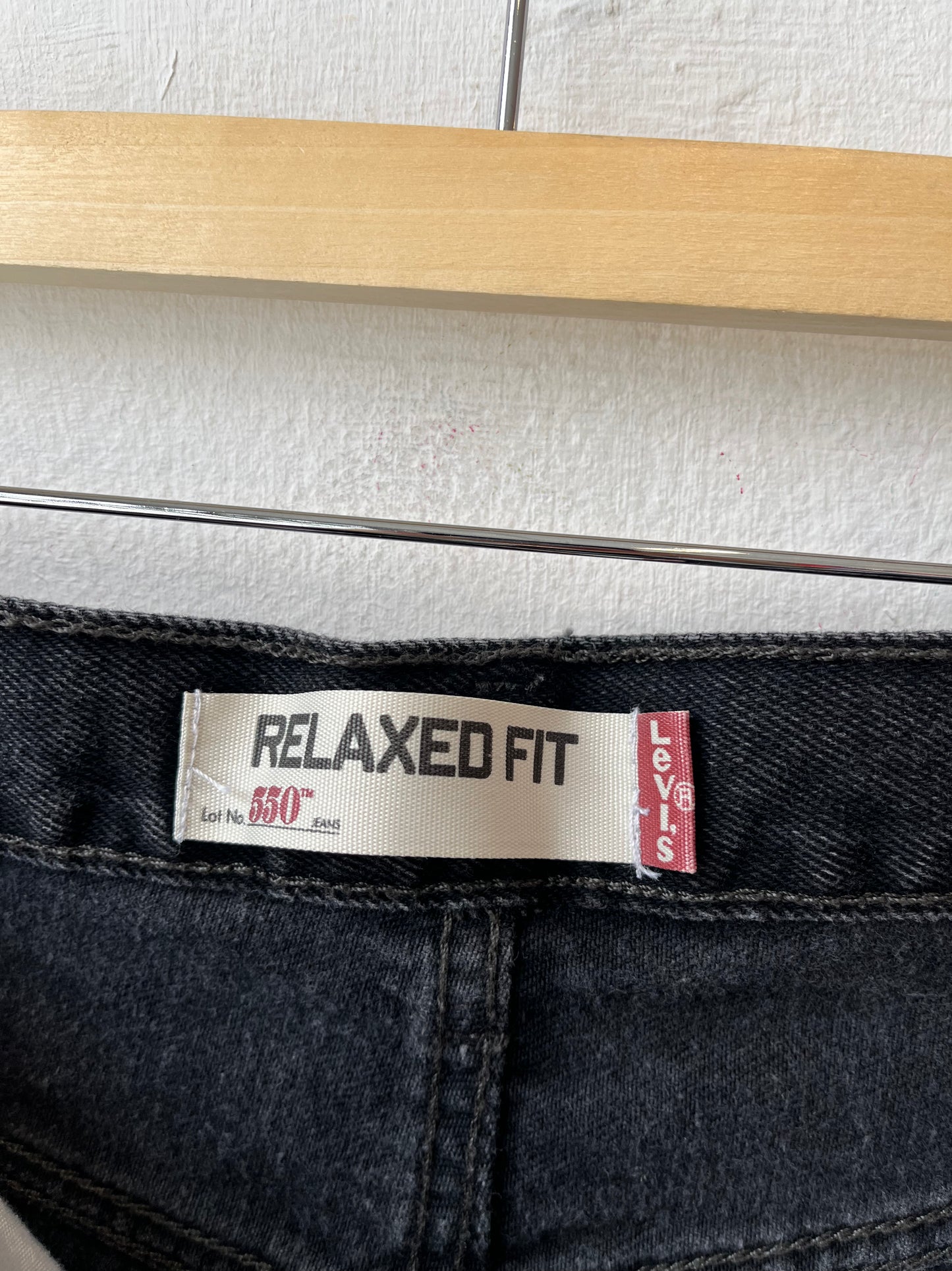 Y2K Black Levi's Cutoff Shorts 28"