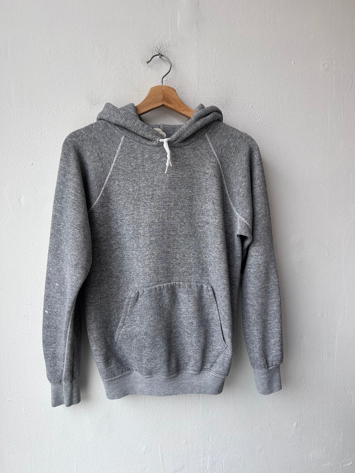 80's Gray Discus Hoodie