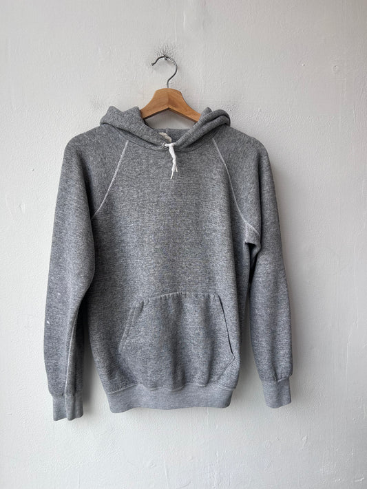 80's Gray Discus Hoodie