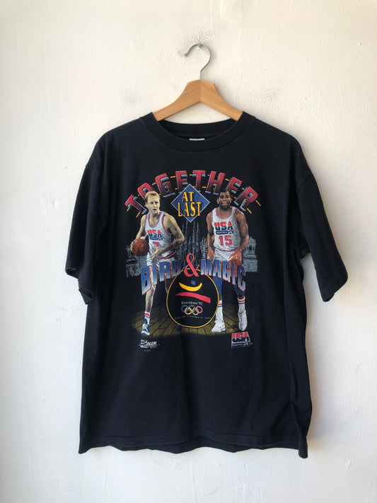 1992 Bird + Magic Olympics T-Shirt
