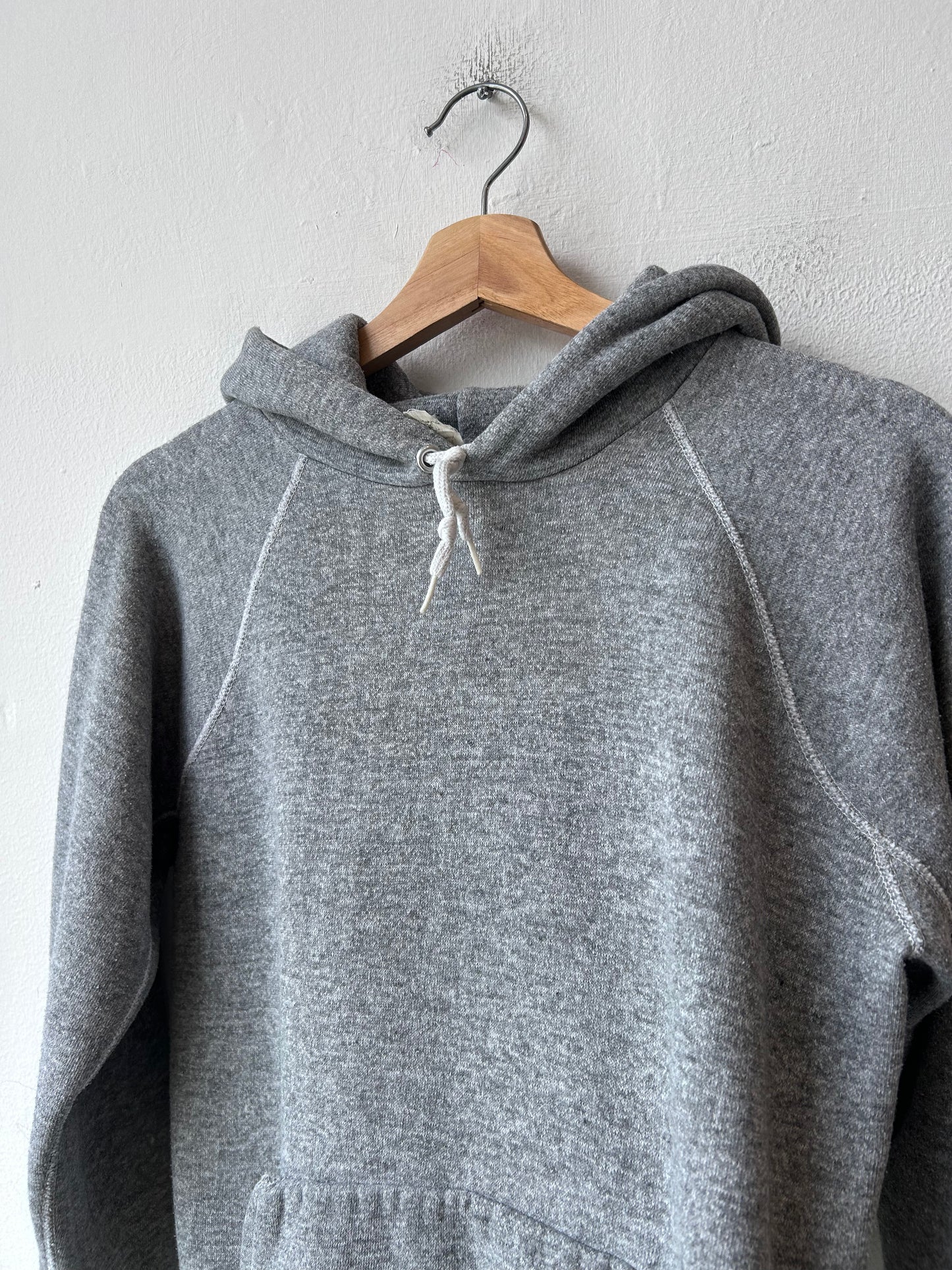 80's Gray Discus Hoodie