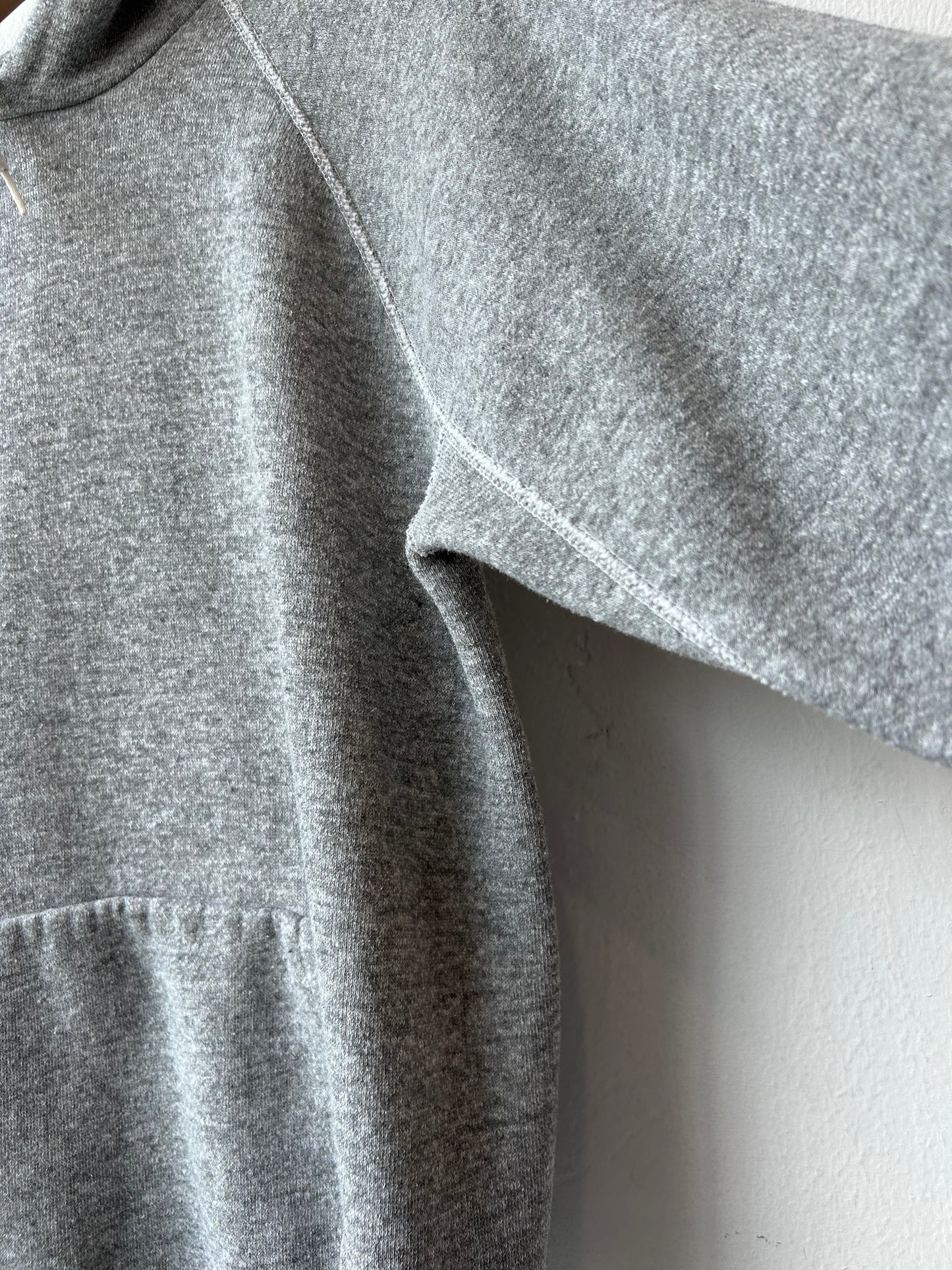 80's Gray Discus Hoodie