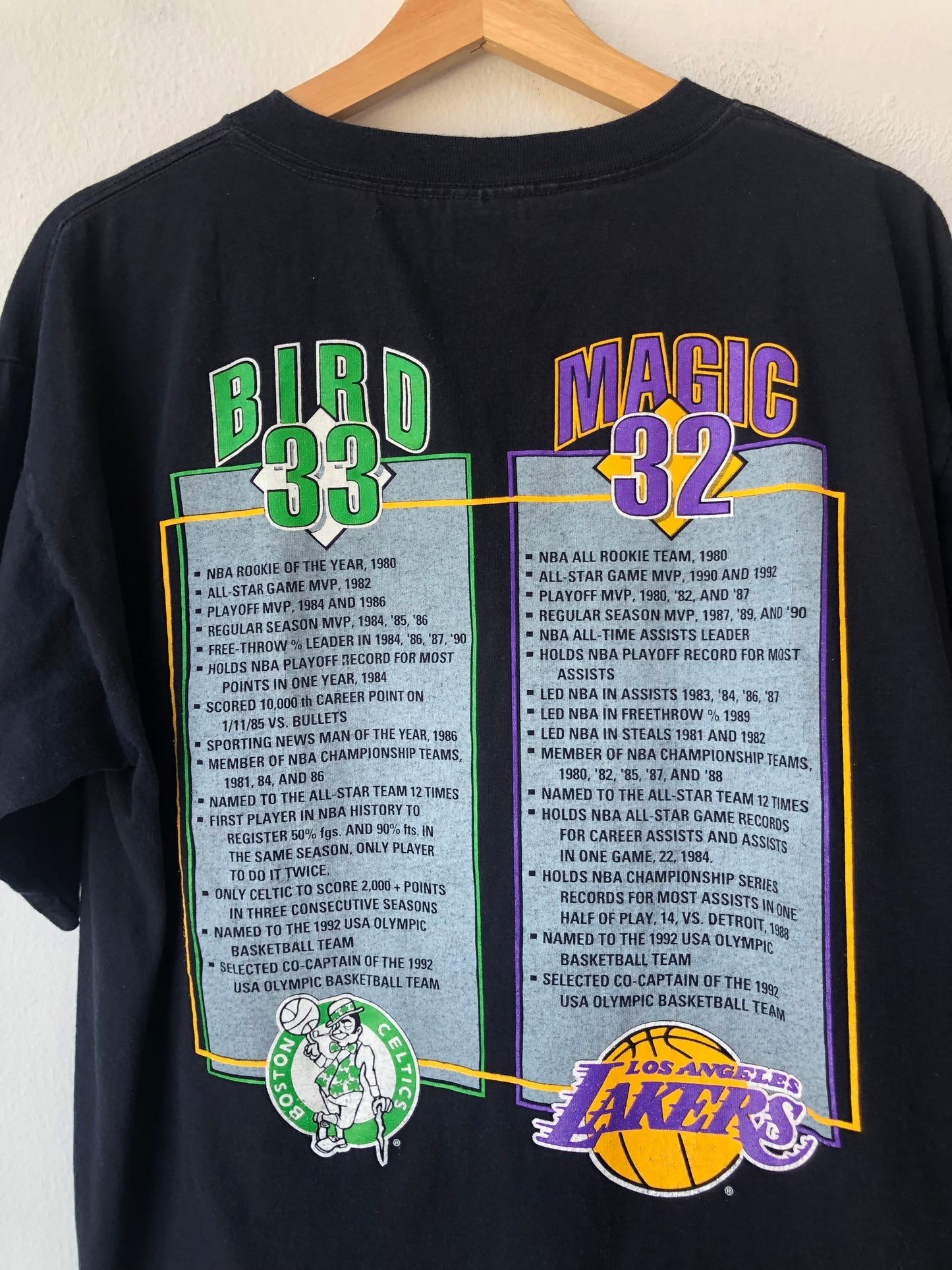 1992 Bird + Magic Olympics T-Shirt