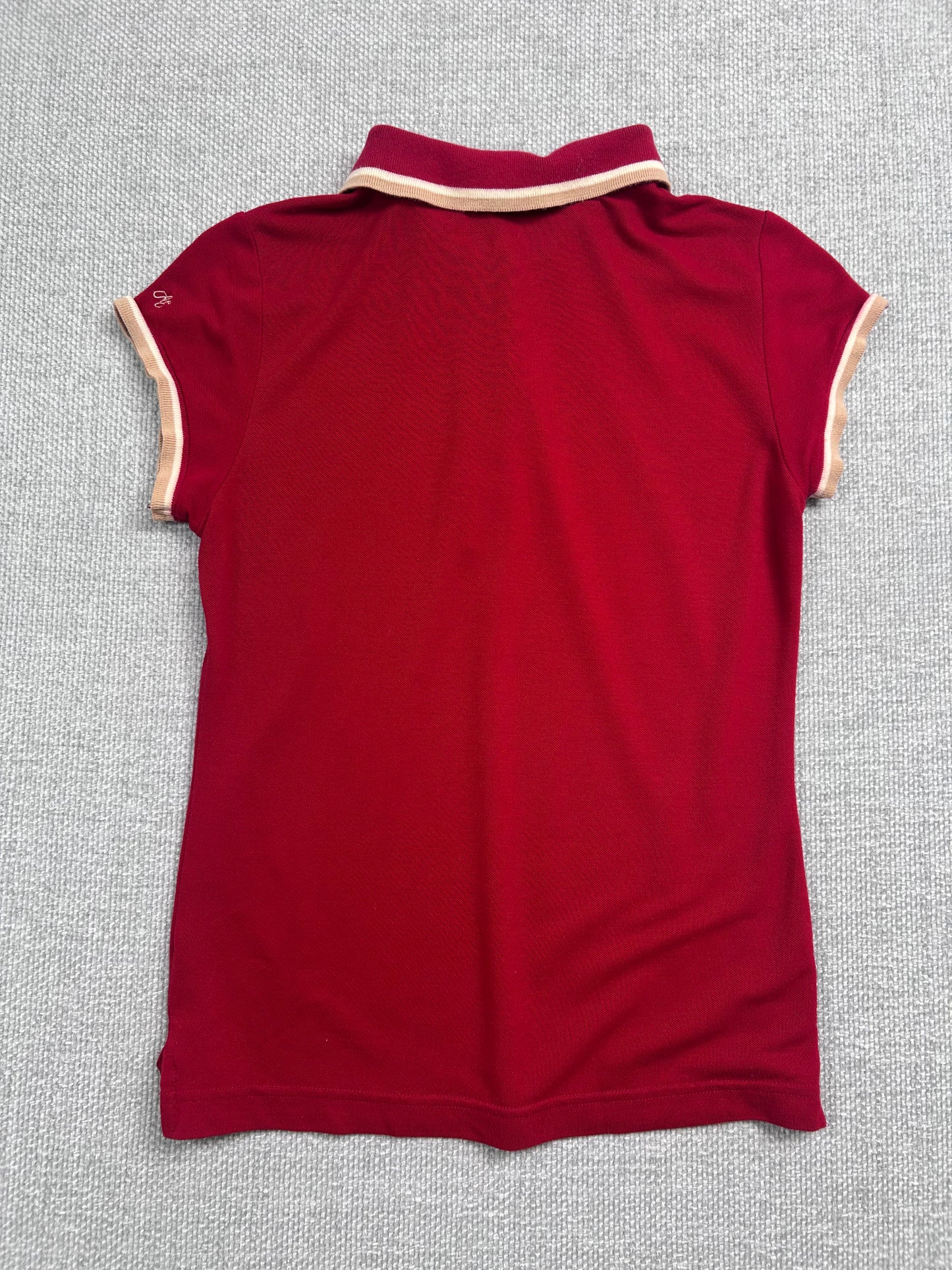 Y2K Red Polo Shirt