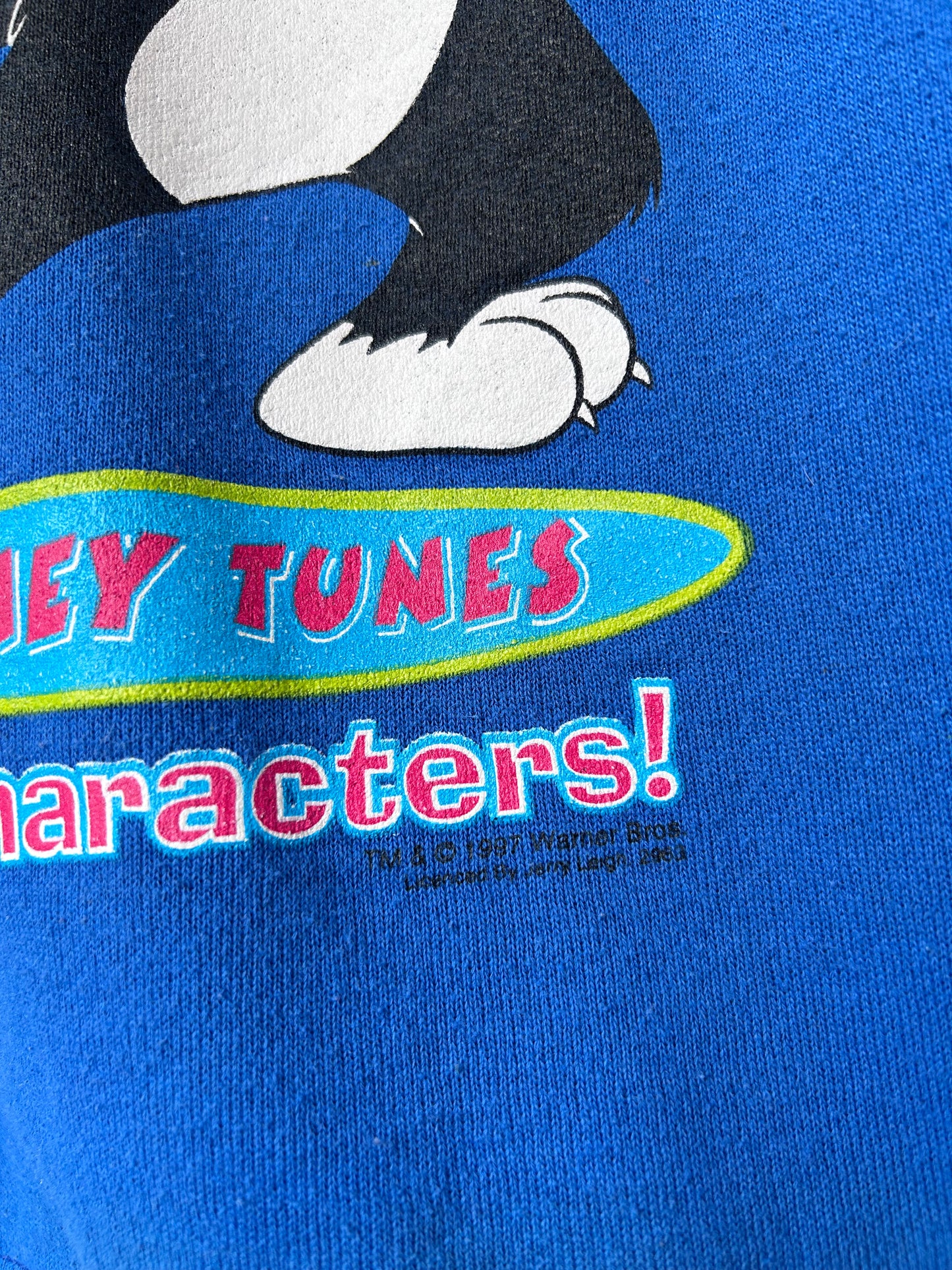 1997 Looney Tunes Sleeveless Sweatshirt