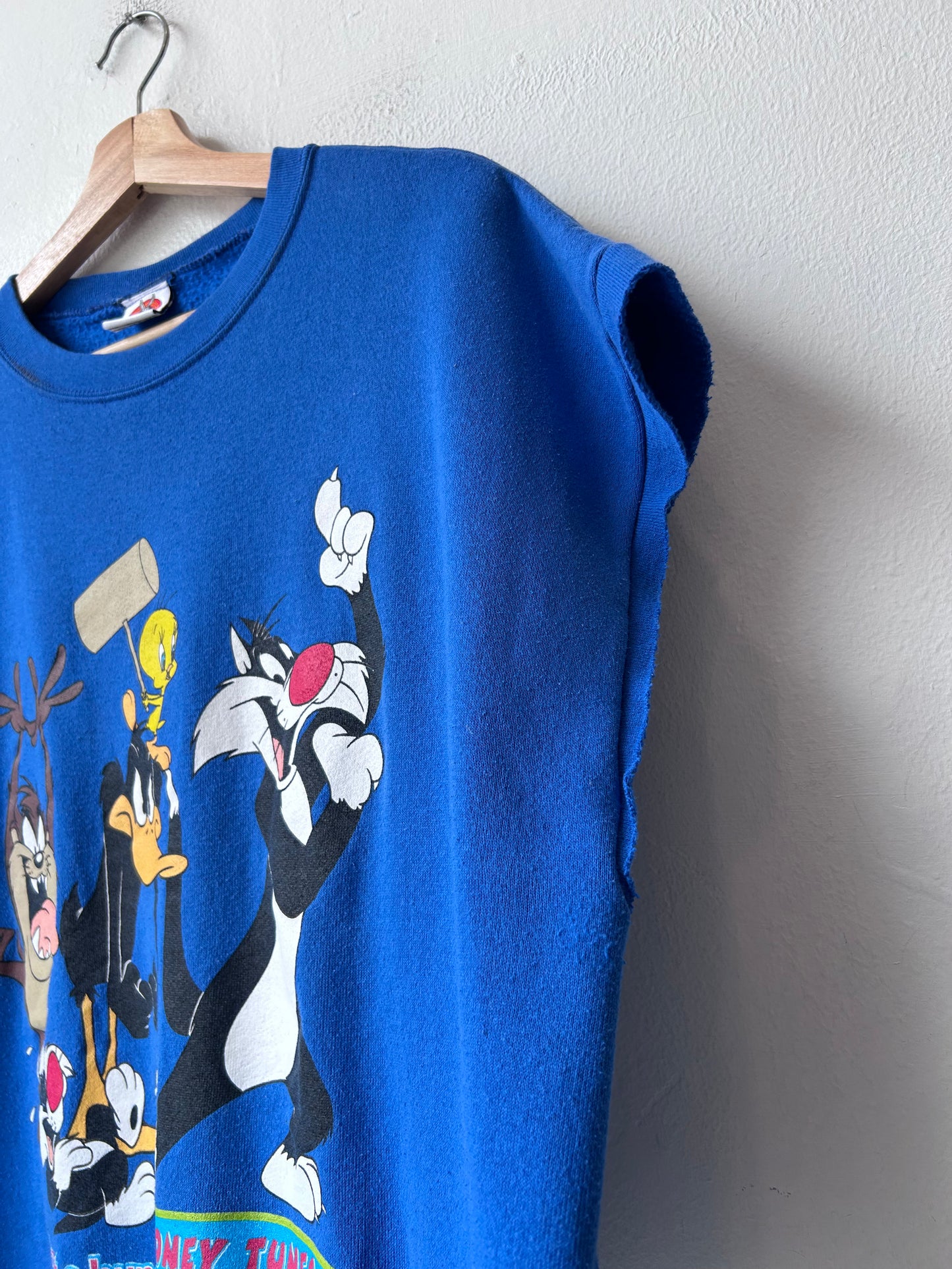 1997 Looney Tunes Sleeveless Sweatshirt