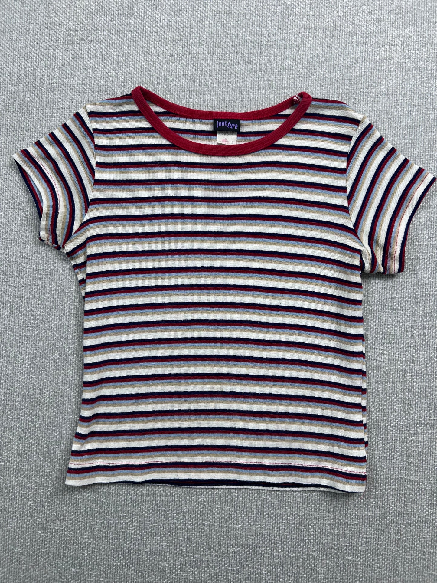 90's Striped Baby Tee