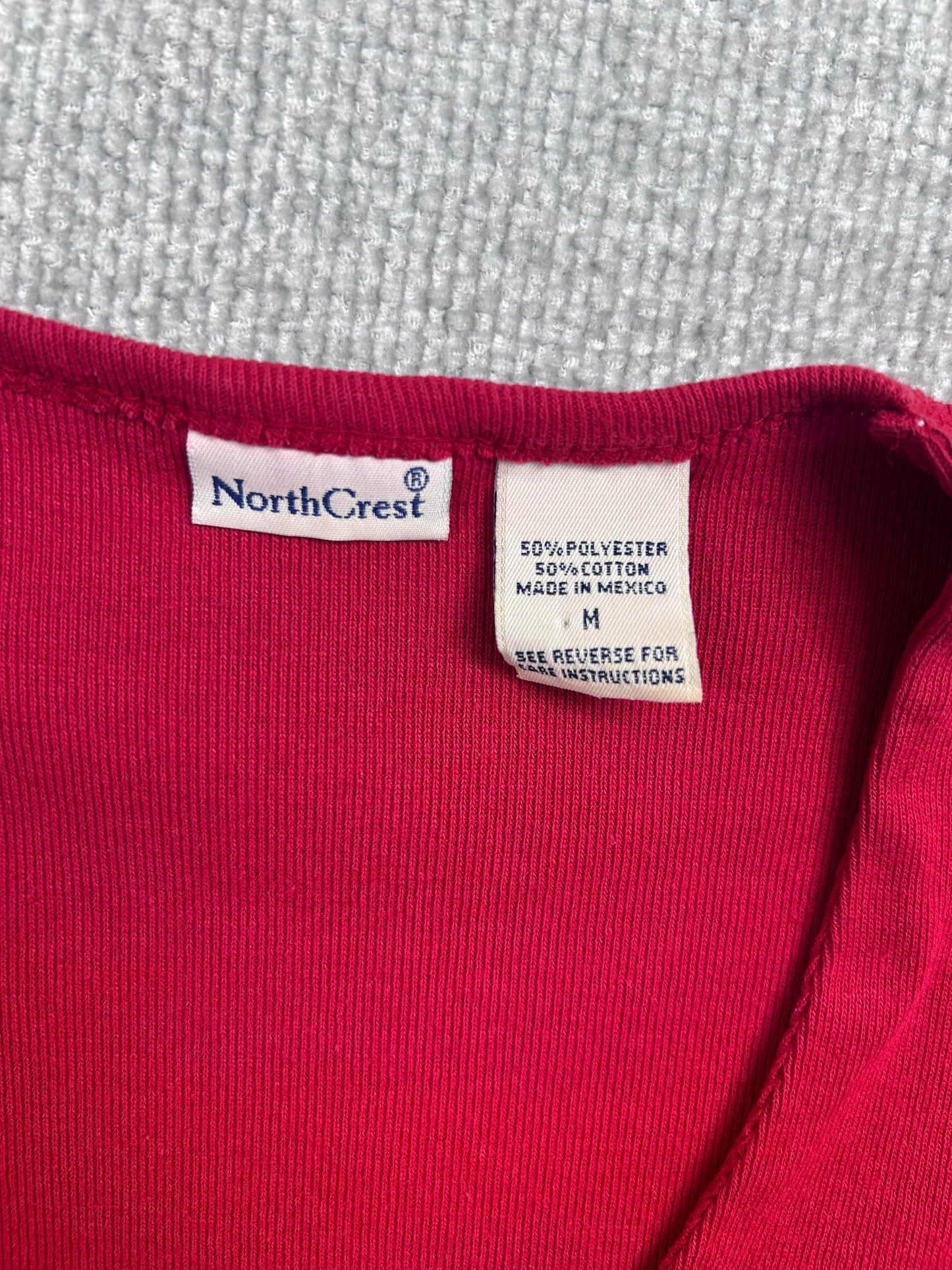 Y2K Red Baby Tee
