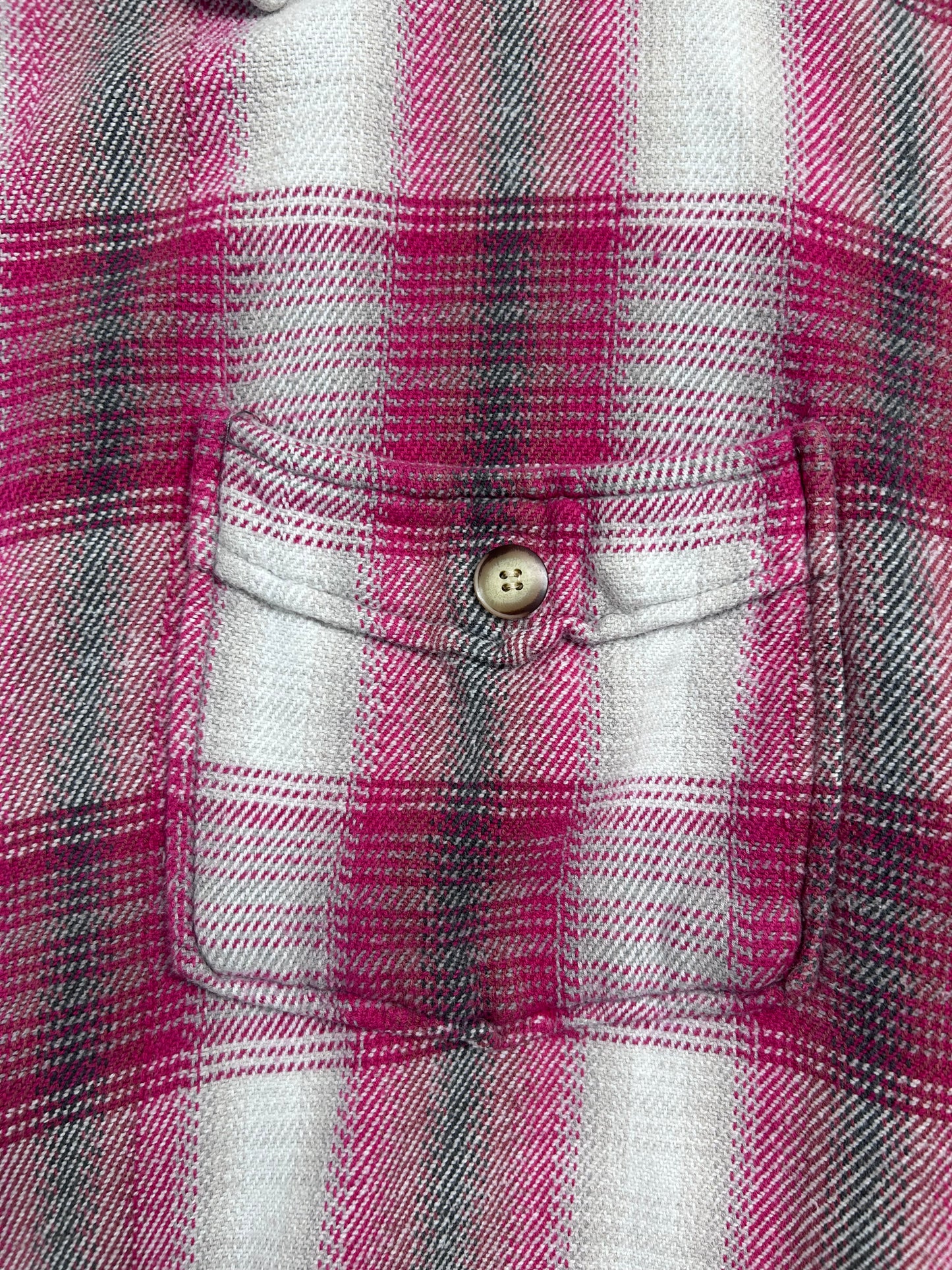 Y2K Red Zip Up Flannel