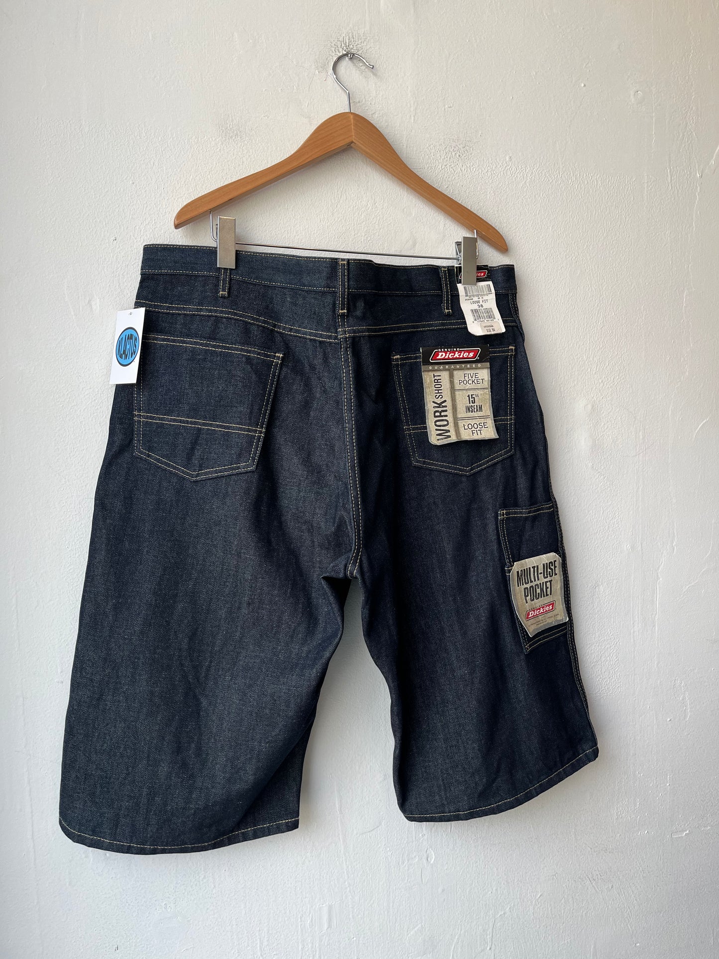 Y2K Dickies Denim Work Shorts 40"