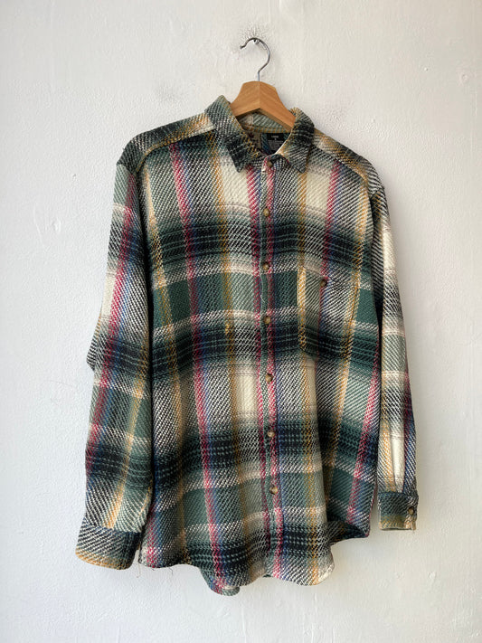Y2K Woven Button Up Shirt