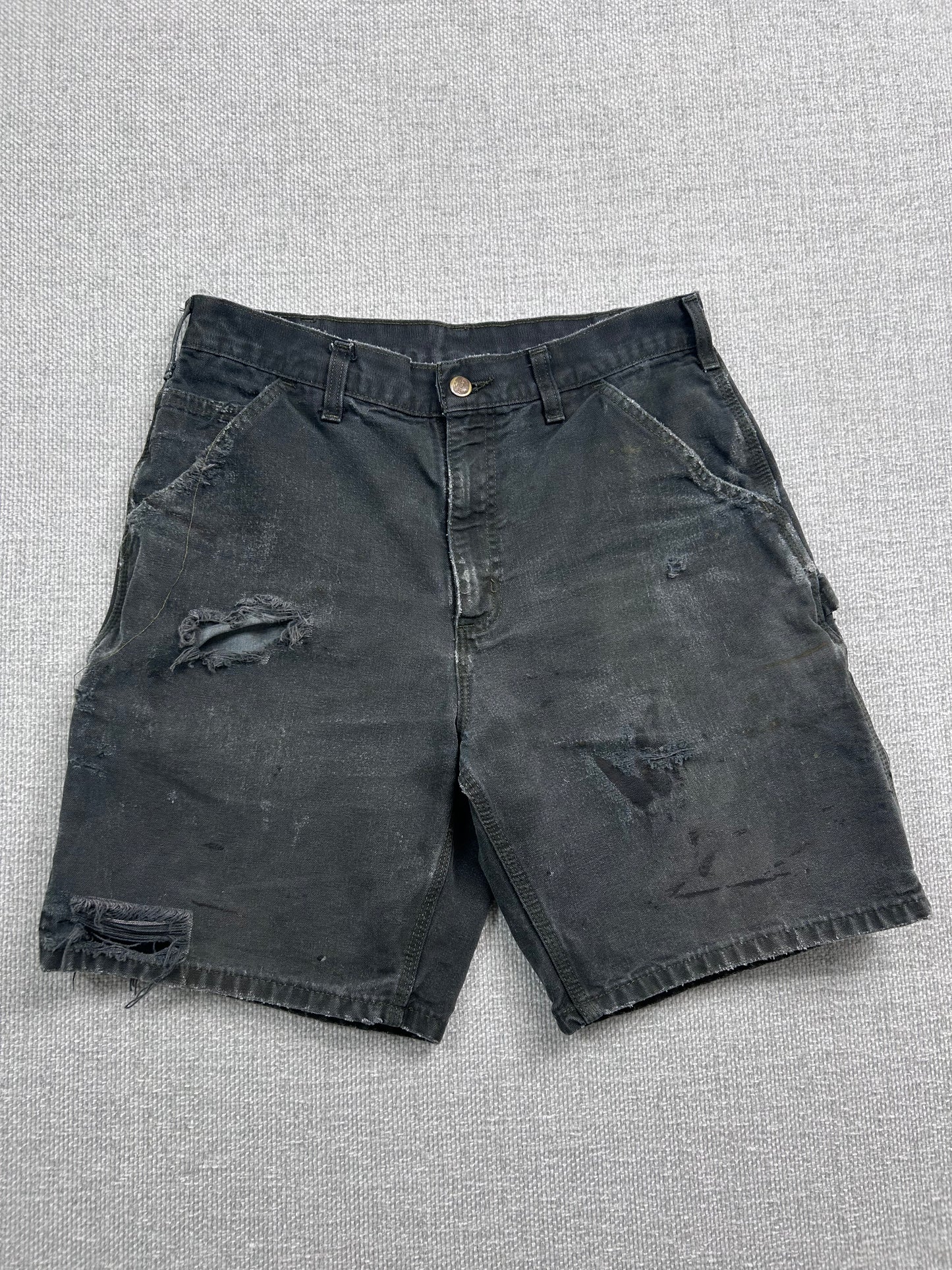 Y2K Distressed Carhartt Cargo Shorts 31"
