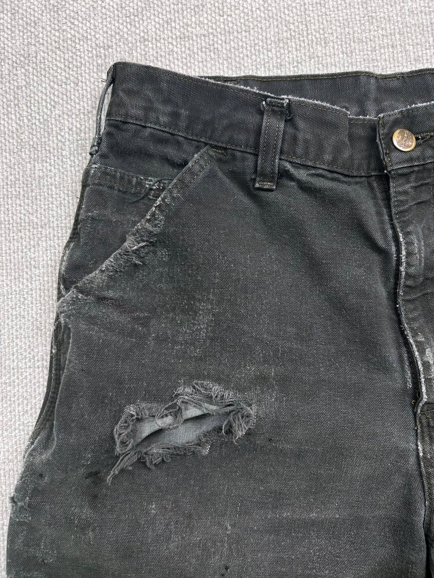 Y2K Distressed Carhartt Cargo Shorts 31"