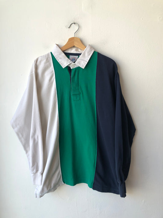 90's Color Block Rugby