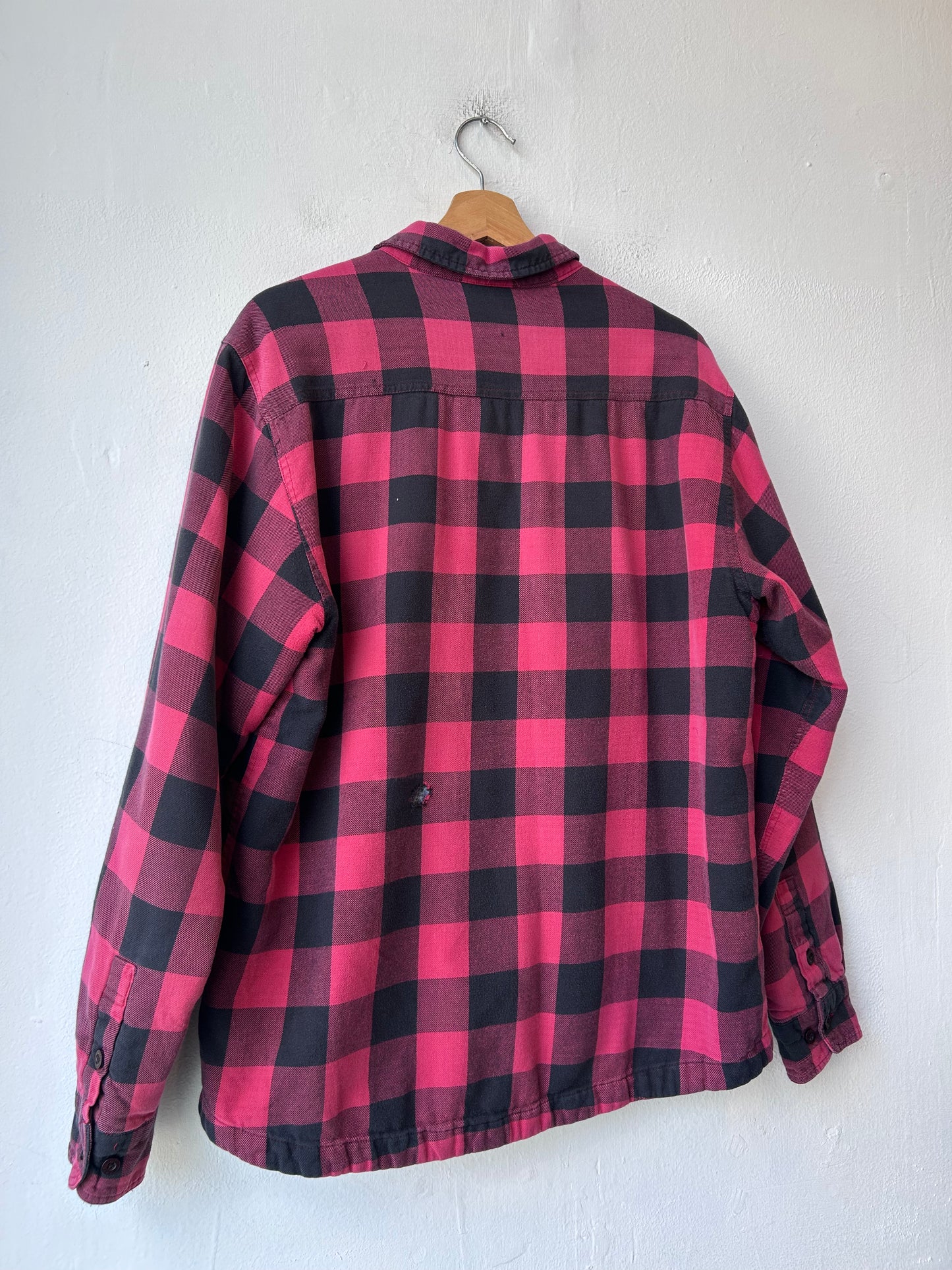 Y2K Lined Plaid Shirt