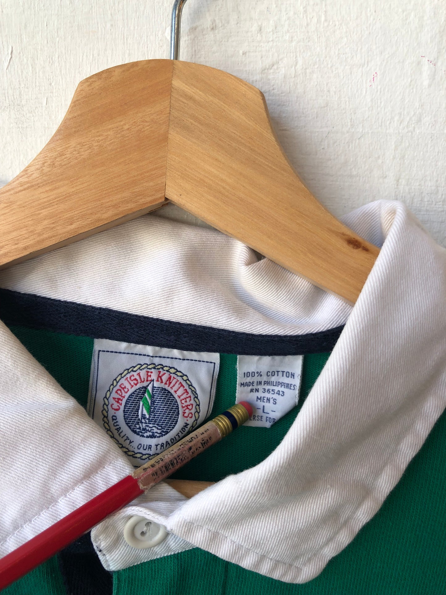 90's Color Block Rugby