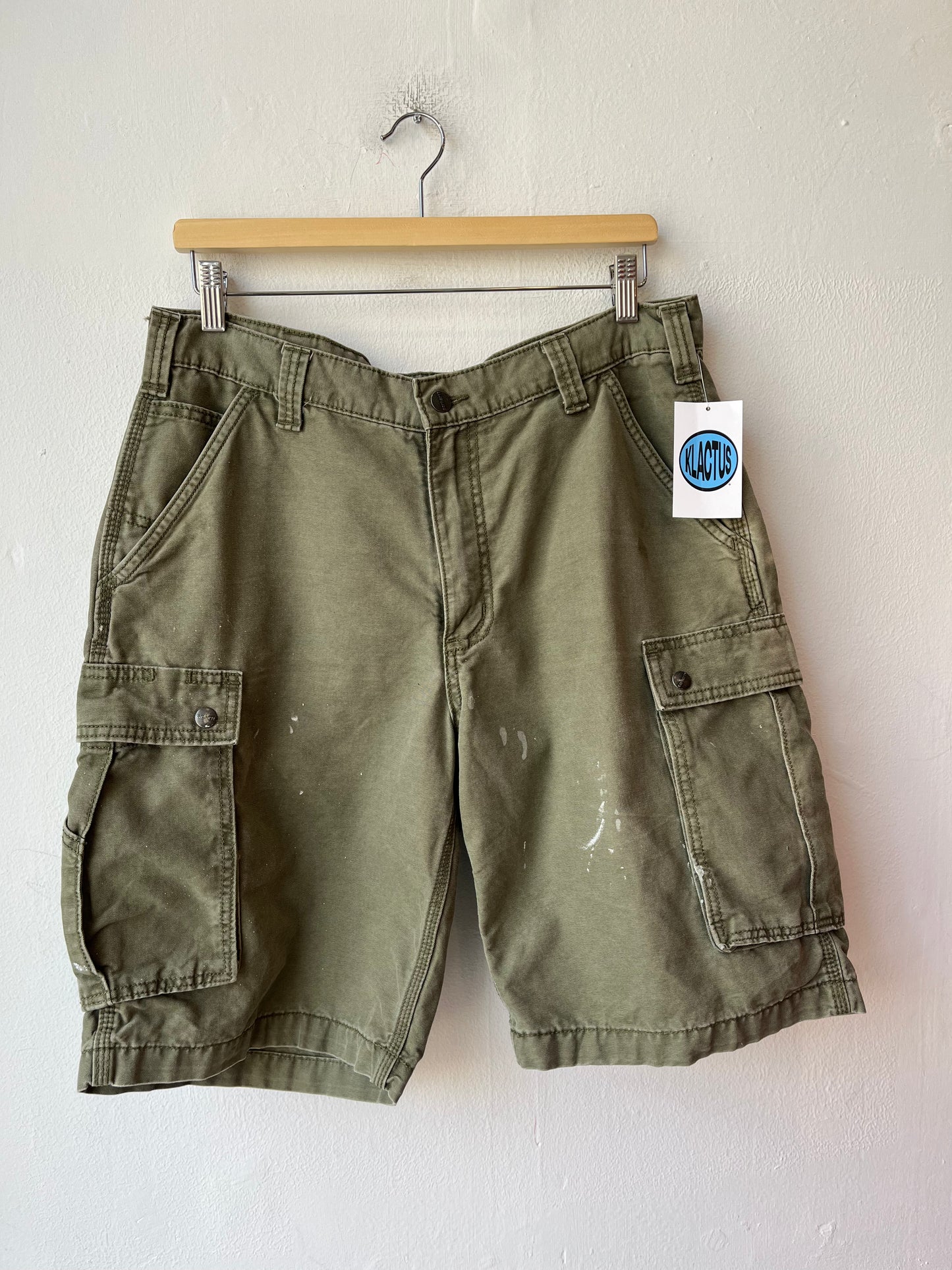 Y2K Green Carhartt Shorts 32"