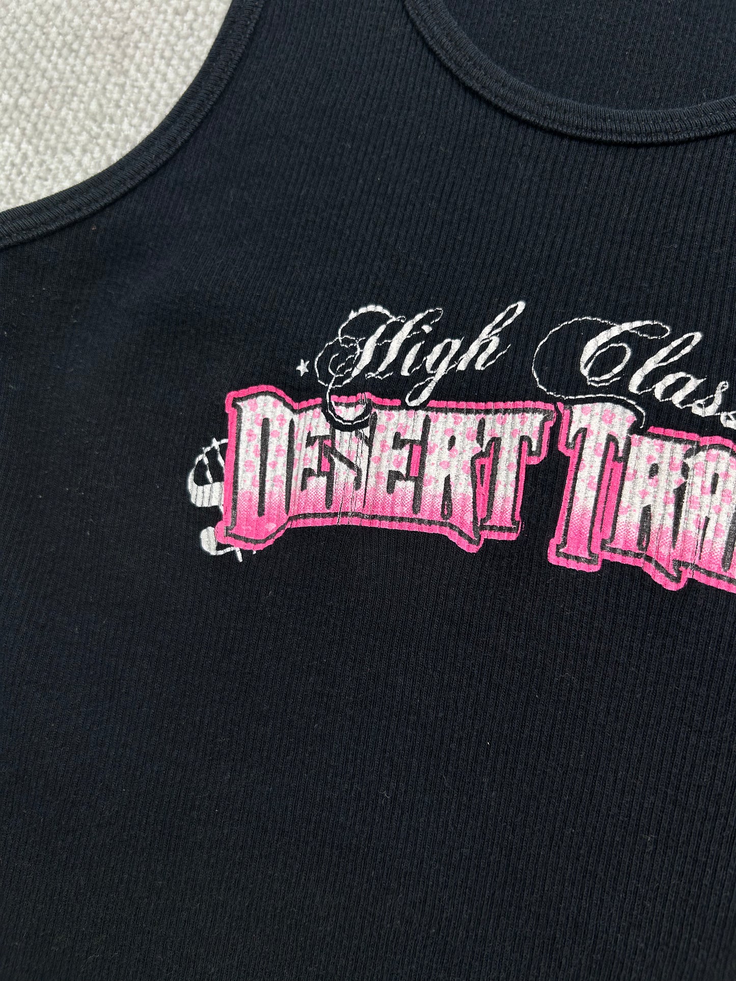 Y2K Desert Trash Cropped Tank Top