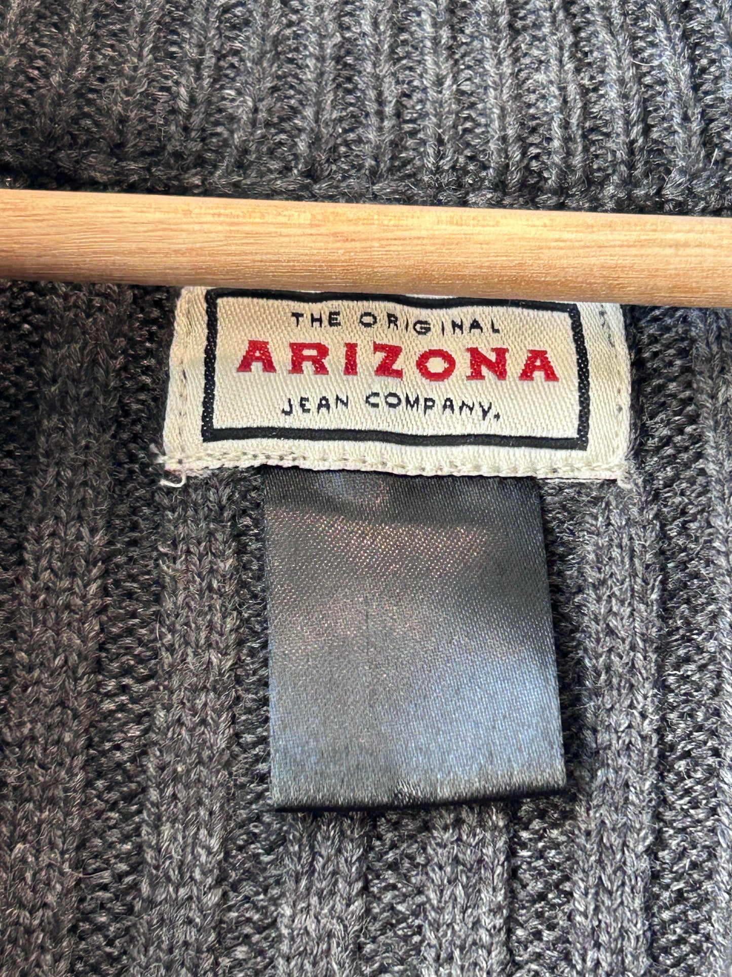 Y2K Two Tone 1/4 Zip Sweater