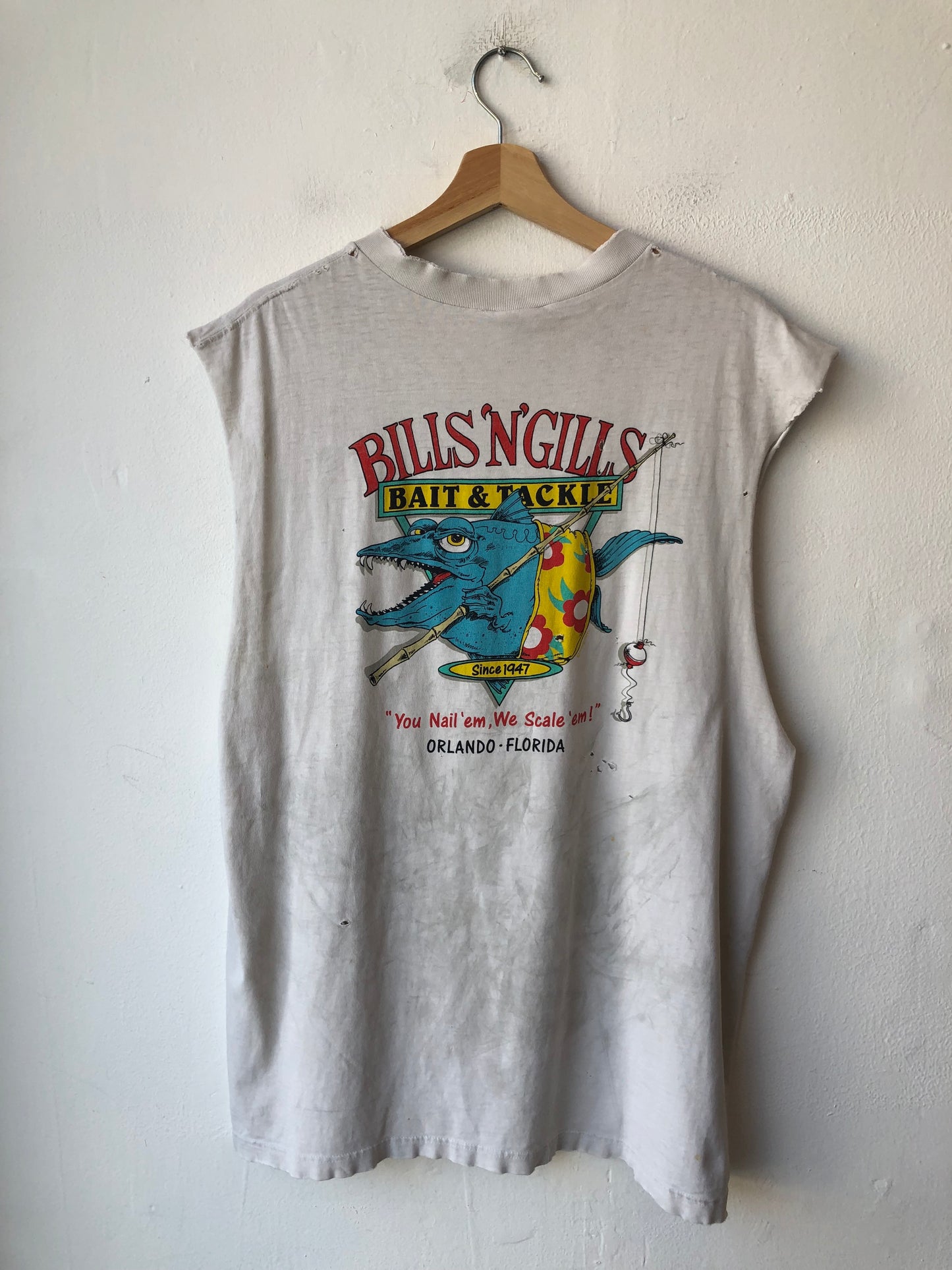 90's Bills'n'Gills Cutoff T-Shirt
