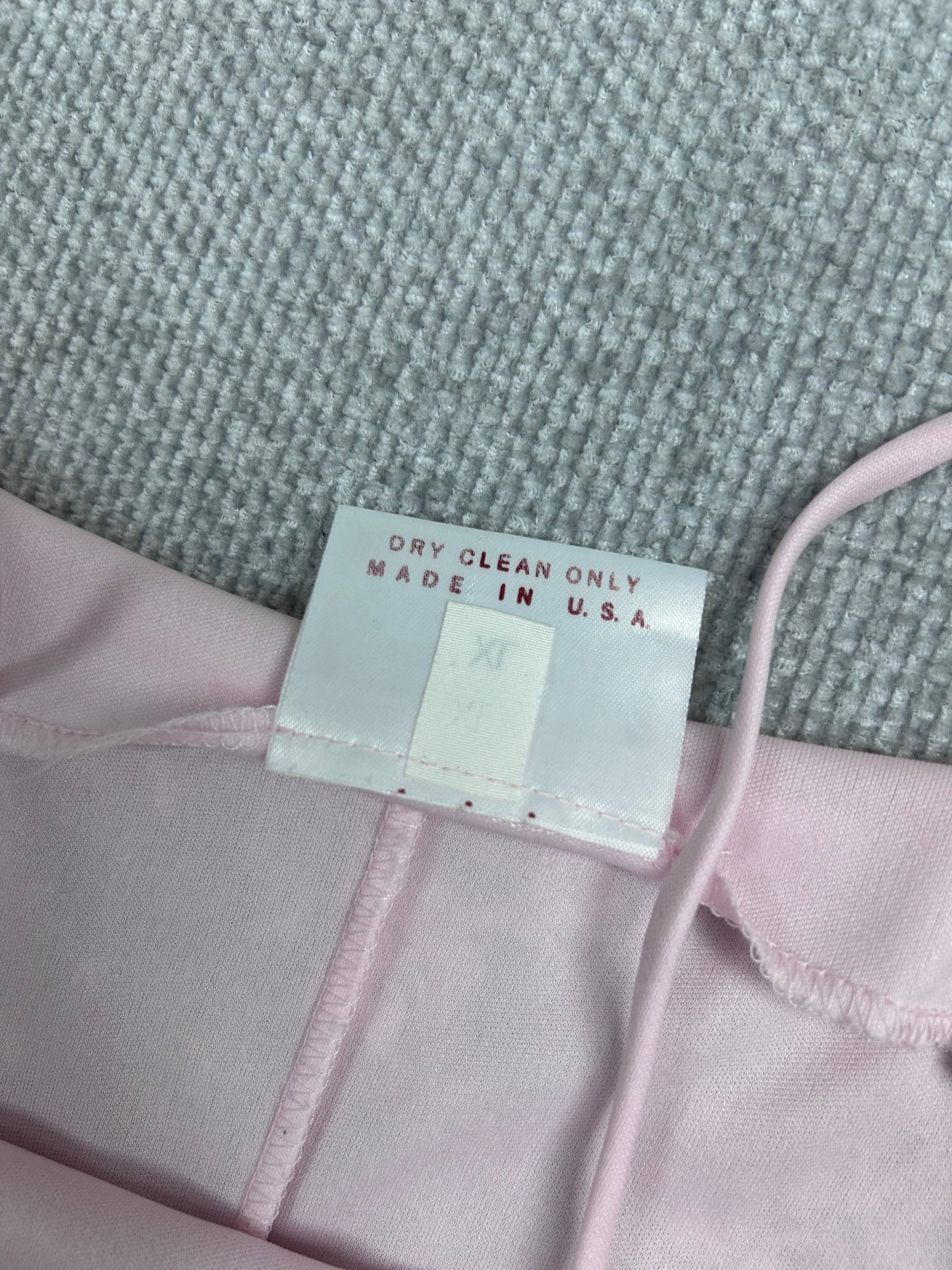 90's Light Pink Lace Dress