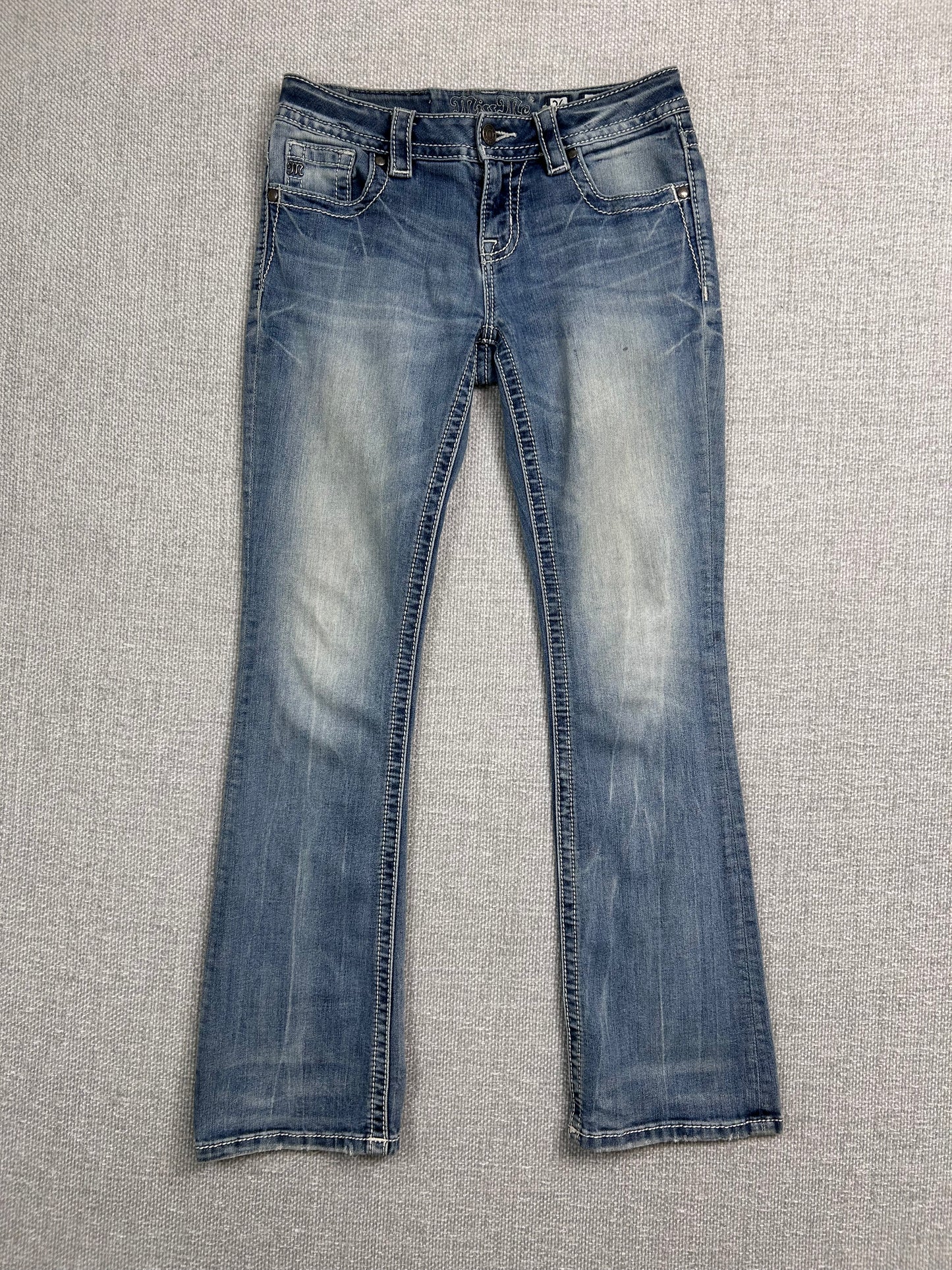 Y2K Miss Me Mid Rise Jeans 28"