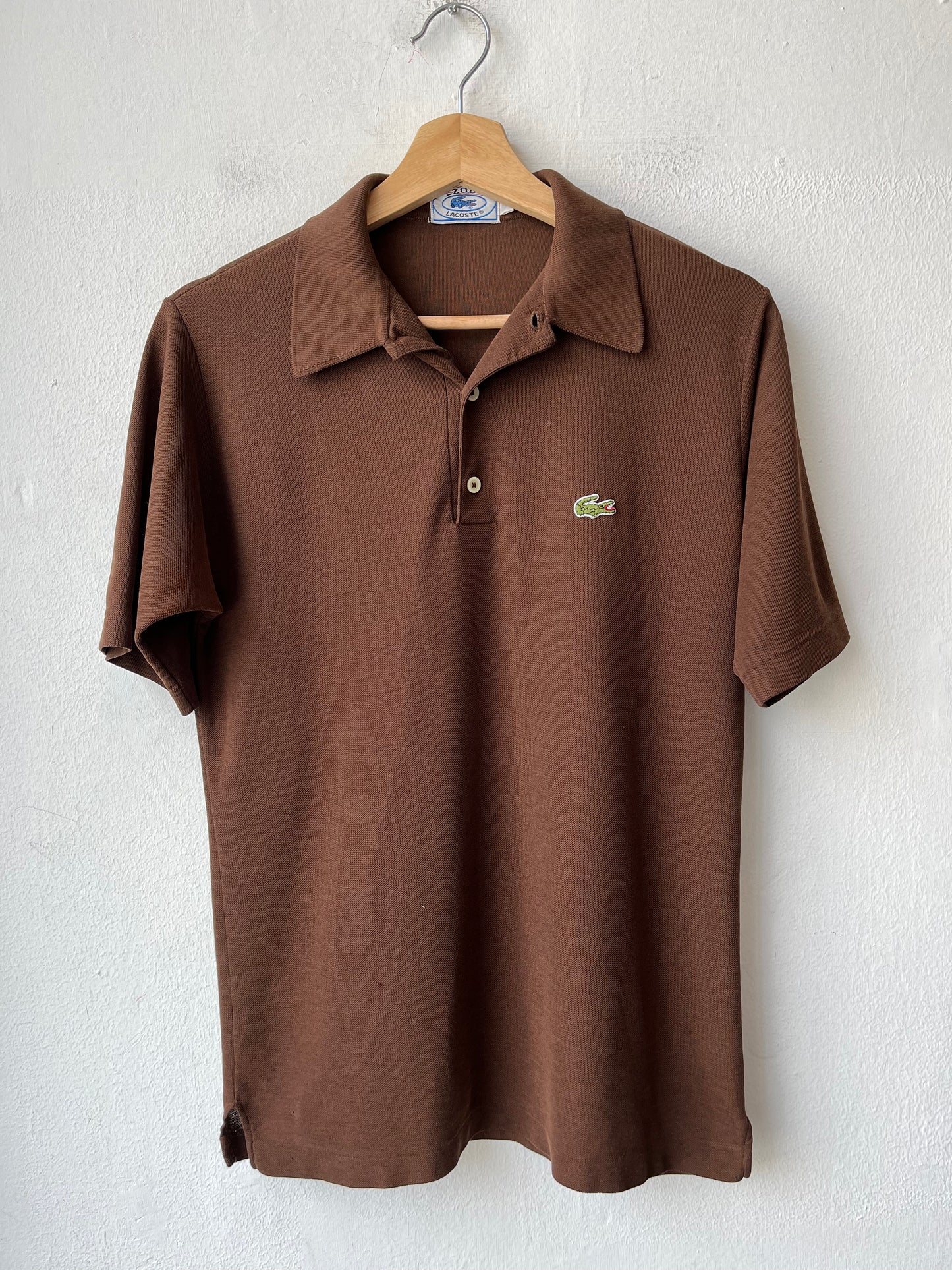 90's Brown Lacoste Shirt