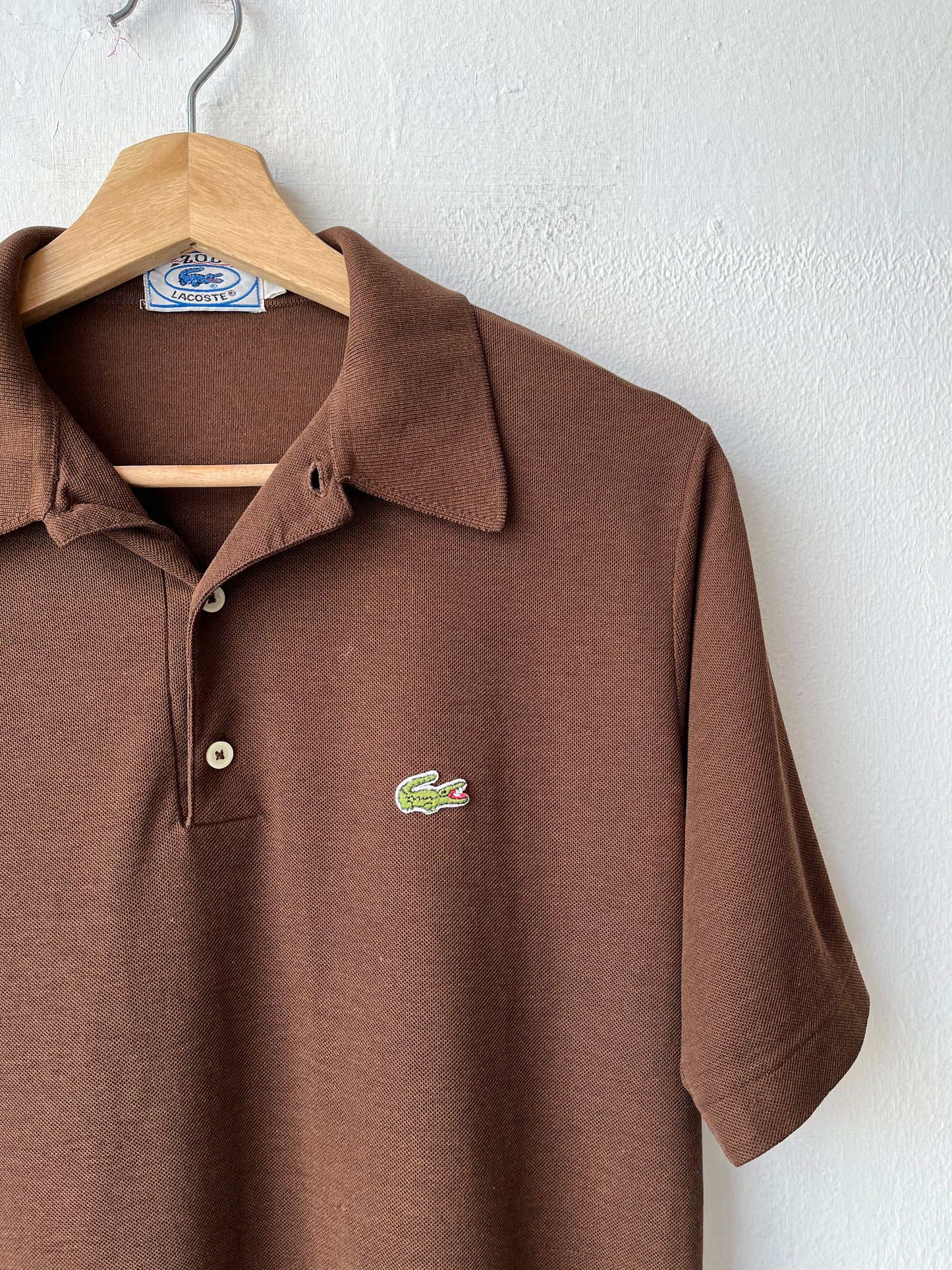90's Brown Lacoste Shirt