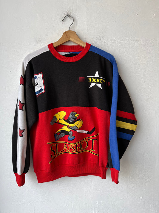 90's Slapshot Hockey Sweatshirt