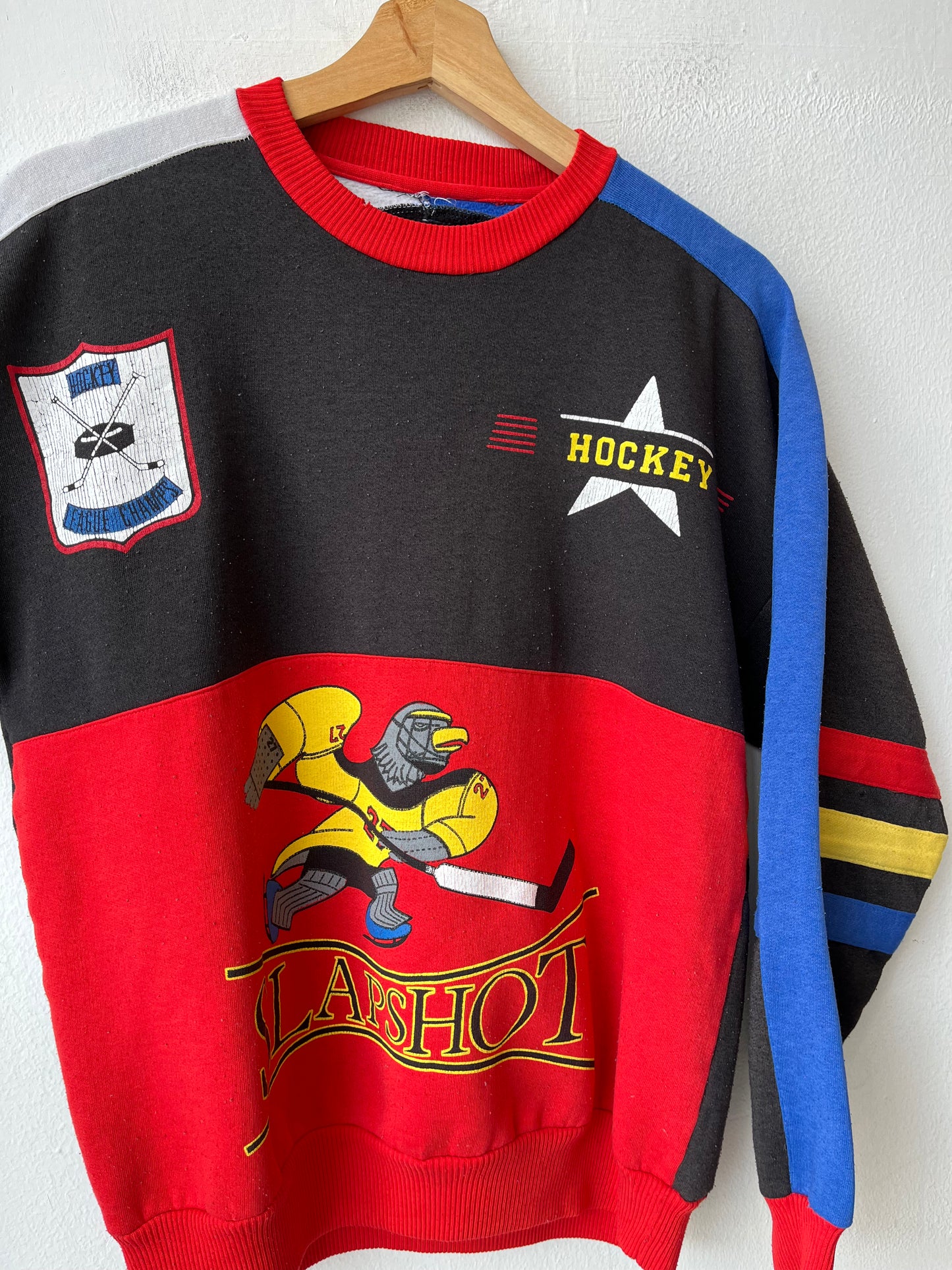 90's Slapshot Hockey Sweatshirt